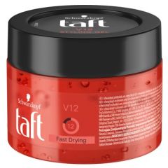 Taft V12 Бързосъхнещ гел за коса 250 мл