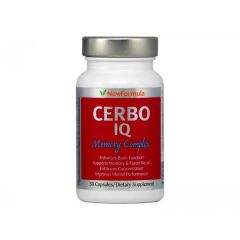 Cerbo IQ Мемори комплекс за памет и концентрация 435 мг х30 капсули  New Formula