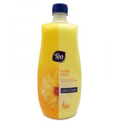 Teo Milk Rich Sunny Gerber Soap Течен сапун с аромат на гербер - пълнител  800 мл