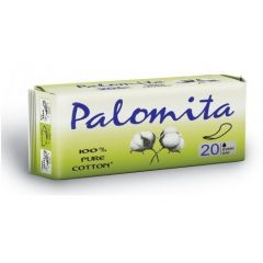 Palomita Pure Cotton Ежедневни дамски превръзки от естествен памук 20 бр