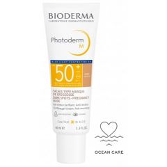 Bioderma Photoderm M Слънцезащитен оцветен крем при пигментации SPF50+ Златист нюанс 40 мл