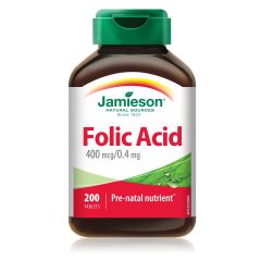 Jamieson Folic Acid Фолиева киселина 0,4 мг х 200 таблетки
