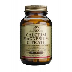 Solgar Calcium Magnesium Citrate Калций и Магнезий х50 таблетки