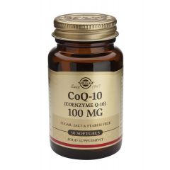 Solgar Coenzyme Q10 Коензим Q10 за здраво сърце 100 мг х30 капсули