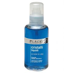 Black Cristalli Fluidi Кристали за коса с ленено семе сини 50 мл
