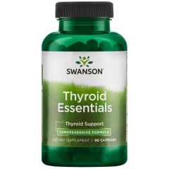 Swanson Thyroid Essentials За здравето на щитовидната жлеза 90 капсули
