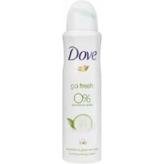 Dove Go Fresh Дезодорант против изпотяване за жени без алуминиеви соли с аромат на краставица и зелен чай 150 мл
