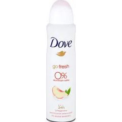 Dove Go Fresh Peach & Lemon Дезодорант против изпотяване за жени без алуминиеви соли с аромат на праскова и лимон 150 мл