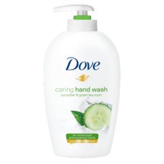Dove Caring Hand Wash Течен сапун за ръце с краставица и зелен чай 250 мл
