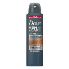 Dove Men+ Care Elements Дезодорант против изпотяване за мъже със сандалово дърво 150 мл