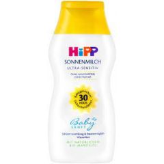 HiPP Baby Слънцезащитно мляко за бебета SPF30 200 мл
