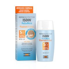 ISDIN Fotoprotector Pediatrics Fusion Water Слънцезащитен крем за лице за деца SPF50 50 мл