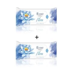 Event Flora Промо пакет Почистващи мокри кърпи с аромат на водна лилия 2x15 бр
