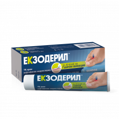 Екзодерил Крем за лечение на гъбични инфекции 1% х15 грама Sandoz
