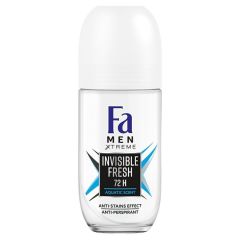 Fa Men Xtreme Invisible Fresh Дезодорант рол-он против изпотяване за мъже 150 мл 