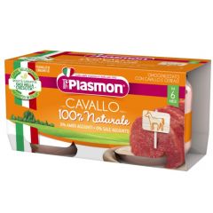 Plasmon Пюре от конско месо за деца 6М+ 80 гр 2 бр