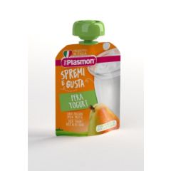 Plasmon Pera Yogurt Плодова закуска круша с йогурт за деца 6М+ 85 гр