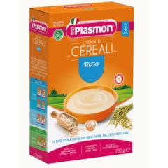 Plasmon Инстантна каша от ориз за деца 4М+ 230 гр