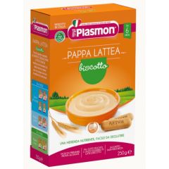Plasmon Инстантна млечна каша с бишкоти за деца 6М+ 250 гр