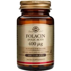 Solgar Folacin Фолиева киселина 400 мг х100 таблетки