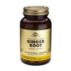 Solgar Ginger Root Джинджифил корен за добро храносмилане х100 капсули
