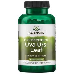 Swanson Full Spectrum Uva Ursi Leaf Лист от Ува Урси 450 мг 100 капсули