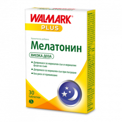 Walmark Plus Мелатонин висока доза х 30 таблетки