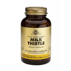 Solgar Milk Thistle Herb Extract  Магарешки бодил за черния дроб х50 капсули
