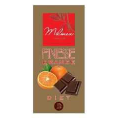 Milmex Finesse Orange Шоколад с парченца портокал Без захар 80 гр