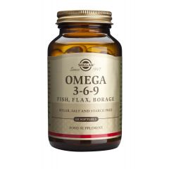 Solgar Omega 3-6-9 Омега 3-6-9 x60 капсули