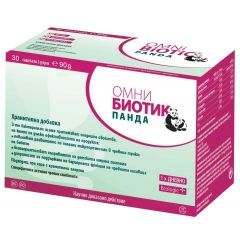 Omni Biotic Panda Пробиотик при имунологичен дисбаланс за майката и бебето 30 сашета х3 гр