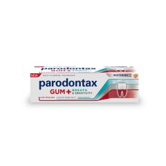 Parodontax Gum+ Breath & Sensitivity Whitening Избелваща паста за кървящи венци и чувствителни зъби 75 мл 
