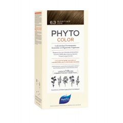 Phyto Phytocolor Безамонячна боя за коса 6.3 Тъмно Златисто Русо / Blond Fonce Dore