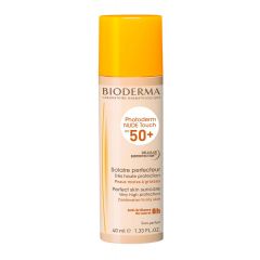 Bioderma Photoderm Nude Touch Слънцезащитен оцветен крем за лице с тъмен нюанс SPF50+ 40 мл