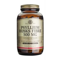 Solgar Psyllium Husks Fibre Псилиум хуск фибри за добро храносмилане 500 мг x200 капсули