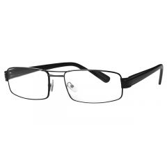 INfocus Очила за четене Мъжки SPH +2.50 MM Черни 1031 Euro Optics