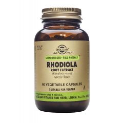 Solgar Rhodiоla Extract Златен корен Родиола за оросяване х60 капсули