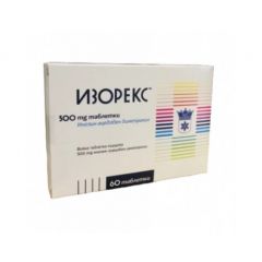 Изорекс сироп 500мг х60 таблетки Rex Pharmaceuticals