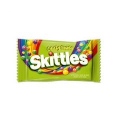 Skittles Crazy Sours Дъвчащи бонбони 38 гр