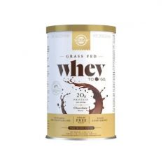 Solgar Whey To Go Protein Суроватъчен протеин с вкус на шоколад 377 гр