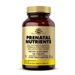 Solgar Prenatal Nutrients Пренатал Нютриентс за бременни x120 таблетки