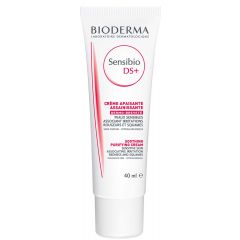 Bioderma Sensibio DS+ Успокояващ крем за чувствителна кожа със зачервявания и сквами 40 мл
