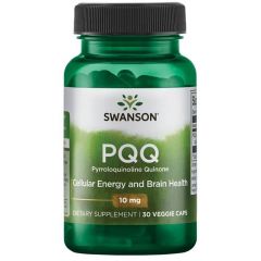 Swanson PQQ Pyrroloquinoline Quinone Пиро-хинолин-хинон 10 мг х30 V капсули