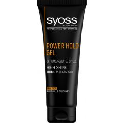 Syoss Men Power Hold Склуптуриращ гел за коса с мега силна фиксация 250 мл
