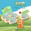 Bebelan Бебешки мокри кърпи с невен и лайка 6 х 80 броя
