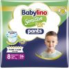 Babylino Sensitive Cotton Soft Пелени - гащички за бебета Размер 8 Extra Extra Large 20+ кг 26 бр