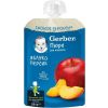 Gerber Organic Плодова закуска ябълка и праскова с кокосов мус 12М+ 150 г