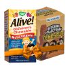 Nature's Way Alive Children's Chewable Multi-Vitamin Алайв мултивитамини за деца х 30 дъвчащи таблетки + Подарък Комплект