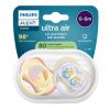 Avent Ultra Air Ортодонтична залъгалка пеперуда 0-6М x 2 броя