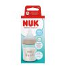 Nuk Perfect Match Temperature Control PP  Шише със силиконов биберон S 0M+ Маймуна бежова 150 мл